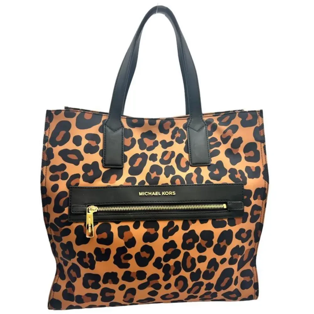 Michael Kors Leopard tote bag shoulder handbag